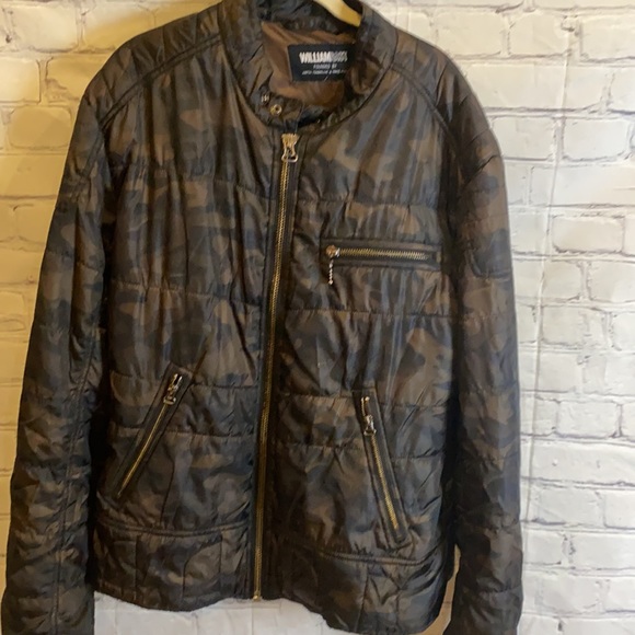 William Rast Camo Puffer Jacket - Picture 16 of 16